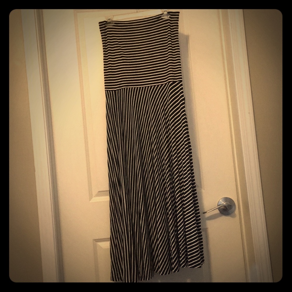INC Striped Convertible Dress / Skirt